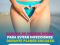 Durante los meses siempre surgen invitaciones a la playa o piscina por eso es importante que tomes en cuenta tu salud vaginal e higiene íntima ✨  Y aquí te dejamos algunos consejos para que puedas seguirlos al pie de la letra.  Recuerda que los productos como tampones pueden aumentar el riesgo de infecciones por ello te aconsejamos utilizarlos de manera moderada y si lo deseas puedes reemplazarlos por compresas para el período, copas menstruales, discos y otros