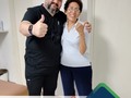 Mis pacientes se ganan mi cariño y mi admiración, vienen cargados de fe y ganas de recuperar su CALIDAD DE VIDA. La mejor combinación para tener los mejores resultados.   Siempre tomados de la mano de DIOS.❗️❗️