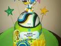 #tortas #cakes #fondant #mundial2014 #brazuca #futbol