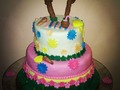 #tortas #cakes #fondantcake #tortahawaiana #hawaiancake