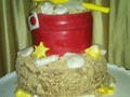#tortas #cake #fondant #marinero #playa #chocolate