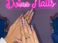 🤎🤍❤️ @dvine_nails @dvine_nailshop