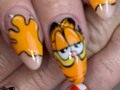 Garfield 🧡😍 @dvine_nails @dvine_nailshop