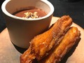 These look like normal churros but they are actually made with sweet Potatoe and are delicious! You can find them at @ticuchi.mx the newest @enriqueolveraf ‘s place. Great for amazing mezcales and veggie based Mexican food. #mexico #mexicanfood #chefslife #chef #mexicocity #churros