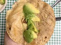 Hand made tortilla, avocado, salt. Perfection is simple ❤️