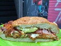 The one and only cochinita pibil torta! #cochinita #cochinitapibil #torta #mexico #mexicocity #cdmx #mexicanfood #food #foodie #foodporn #foodpornography #foodblogger #foodstagram #foodpics #foodtour