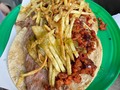 Rustic campechano taco: steak, chorizo and fries ❤️ #campechano #taco # # #breakfast #mexico #cdmx #mexicocity #food #mexicanfood #foodie #foodpornography #foodporn #foodblogger #foodphotography #foodstagram #foodtour