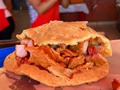 The one and only carnitas gordita with pork belly AKA barriga.   #gorita #porkbelly #mexico #mexicocity #mexicanfood #food #foodporn #foodie #foodphotography #foodblogger #foodstagram