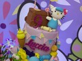 Y se vinieron los #9 de Luccia.! En este año con tema de Hello kitty.!!! Decoración: @festideaspanama  Cake: @ediee_reposteria