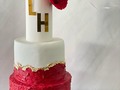 Exótico y rojo pasión para la celebración del cumpleaños de la doradita @lizahernandez23 💋