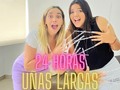 NOS PUSIMOS LAS UÑAS MAS LARGAS DEL MUNDO POR 24 horas VAYAN A VER EL VIDEO EN YOUTUBE