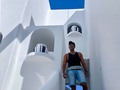 a little lightning trip to #Santorini 😌😌😅 .  #travel #traveler #white #clean #trip #aroundtheworld #grazie #mediterranean