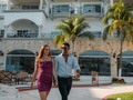Que más pues !  @luciadelav / @hiltonplayadelcarmen / @cpcreatives / @ykagency . . . #Models #Couple #Sunset #coffeebreak #hangout #style