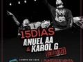 Sólo quedan 15 días para que GUAYAQUIL viva la mejor experiencia junto a @anuel_2blea y @karolg en Culpables Tour. 🗓 31 de Mayo. 📍 Estadio Alberto Spencer. 🎟 @mastickets_ec - CityMall (piso2), Mall del Sur (piso1), Mall el fortín (piso2). 📲Info: 0999067872 - 0993548897.