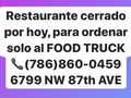 FOOD TRUCK 📞(786)860-0459  DELIVERY GRATIS EN DORAL