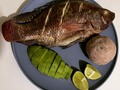 #pescadoalvapor #aguacate #limon #puredepipiota receta personal