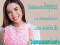Durante todo el mes de marzo podrás solicitar tu cita de limpieza y te obsequiamos una sesión de blanqueamiento.  Citas en el 3103974163