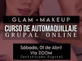 ✨Curso de Automaquillaje ONLINE✨  Siii muchas de ustedes que se encuentran en otras ciudades y otros países me lo han pedido y por fin, ya tenemos fecha🥺😍🎉  Si te encuentras en otra ciudad o en otro país, este curso es para ti✨  🌸Incluye Certificado Digital (podrás imprimirlo en tu localidad).  compartiré todo lo que necesitas saber para aprender a maquillarte desde cero como una profesional, aprenderás las técnicas más actualizadas para el maquillaje del día a día y te enseñaré a transformarlo para una ocasión especial.  💫BONUS: enseñaré tips para maquillar pieles maduras y pieles jóvenes, además enseñaré a corregir ojeras y manchitas en la piel. Por supuesto, por último y muy importante: ¡Aprenderás a abrir tu mirada y sacarle plus a tus facciones con mi técnica de contorno e iluminación! Con ella vas a crear un efecto de definición del rostro en la vida real con maquillaje.   Envíale este flyer a esa personita que se encuentre lejos de ti y que sabes le podría encantar realizarlo☺️  Contamos con distintos métodos de pago para facilitar tu inscripción desde donde te encuentres🌎  📲Información completa vía WhatsApp: +58 412 0839463 ✨