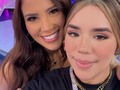 Hoy estuvimos en @labomba_televen @elavispero_tv y @revista_ronda 🥰✨  Aquí con estos hermosos y talentosos presentadores de La Bomba Televen @aigilgomez y @adrianlarat 🎬🔥  Desliza para ver más detalles del maquillaje y estilismo que le realice el día de hoy a @miriamcamino ✨💃  Su vestuario es firma @hamletvip @elkhale los mejores🤩🔥  #Televen #MeridianoTv #MiriamCamino #España #Venezuela #maquillaje #estilismo
