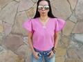 #pink #blouse Encuentra la en @guarapazos