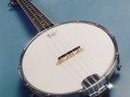 Isn't she beautiful! My new banjolele. #ukelibrarian #ukulelesofinstagram #banjolele