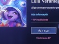 lo que cuesta la skin//el descuento