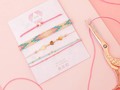 Set de 4 lindas pulseras 💕 ✨Para inf. Y precios al DM 💌 +56 953523476  #loversEM #jewellery #accesorios #hechoamano #jewlery #accesories #collar #bañodeoro14k