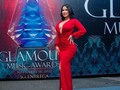 Si tienes el poder de vivir en gratitud reconocerás la dicha de la plenitud✨.  Gracias a @evasmagz por su excelente talento ❣️🙏. Gracias por la invitación @glamourmusicawardsrd  @laradio247fm