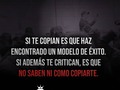 💢Cuando vean que no podrán igualarte y mucho menos superarte, trataran de ensuciarte... Esto le pasa a todos los emprendedores, los que se atrevieron y los que fueron por más. Siempre que hagas algo te van a criticar pero peor es no hacer nada💢 ▪️ ▪️ #emprendimiento #motivación #argentinaemprende #lifestyle #mentesmillonarias #business #exito  #emprendeconexito #quédateencasa