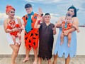 Los picapiedras #halloween @mamadelsebastucho_ @eljhonky_ @samuelito_humor_ @latiadelsebastucho_
