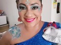 #carnavaldebarranquilla #maquillaje #comparsa #tigo