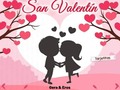 Mi primera tarjetita de san Valentín @geraplanas gracias