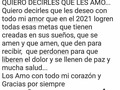 Feliz año les comparto el mensaje de mi amada @adrianaazzias felicidades y que sigan siendo muy prosperos (en Coviefi)