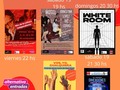 Programación en noviembre en Entretelones teatro. - Mes de la cultura independiente Reservas x alternativateatral #hacemosteatro