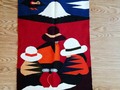Handwoven Rug or Wall Hanging on stock now! $90 USD Shipping within USA #rugs #rug #wool #wallhanging #homedecor #etsyshop #etsy #AlpakaStyle #home #decor #love #beautiful #ideas #homeideas #handmade #handwoven #otavalo #ecuador #peruvian #fashion #style #boho #vintage #ethnic #tribal