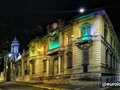 La luna de los Arcángeles, Palacio Arzobispal y Catedral de Merida. Martes 29 de septiembre de 2020