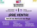 Primer Congreso de Comunicación Social, Marketing Digital y Redes Sociales. Mérida 2022  Viernes 27 de mayo de 2022 Centro Cultural Tulio Febres Cordero  PRE VENTA Del lunes 25 de abril al 08 de mayo Por los teléfonos 04247326623 0426-7919035  *Precio Especial. Solo pase personalizado* - 10 $ Estudiantes  - 10 $ Periodistas   Paquete 1. 15 $ Material POP Digital Personalizado + Certificado + Almuerzo  Paquete 2 20 $ Material POP En Físico personalizado + Certificado + Almuerzo