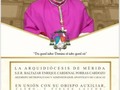 #May13 A través de un comunicado suscrito por el Canciller Secretario de la Arquidiócesis de Mérida, se informó que será el viernes 03 de junio, cuando los merideños recibirán al nuevo Arzobispo Coadjutor Monseñor Helizandro Terån  3-05-2022  Estiimados  Un cordial saludo   En esta oportunidad tenemos el agrado de hacerle llegar, en nombre de Emmo. Sr. Baltazar Enrique Cardenal Porras Cardozo, Arzobispo Metropolitano de Mérida y de su Obispo Auxiliar Excmo. Mons. Luis Enrique Rojas Ruiz, la cordial invitación a la Solemne Eucaristía de Bienvenida del Excmo. Mons. Helizandro Emiro Terán Bermudez, O.s.a., Arzobispo Coadjutor electo, la cual se llevará a cabo en la Santa Iglesia Catedral Metropolitana de Mérida el día 03 de Junio a las 10:00 a.m., nos complacería muchísimo su presencia.   Pbro. José Gregorio Méndez Canciller Secretario de la Arquidiócesis de Mérida-Venezuela
