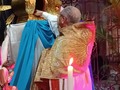#Abr06 Una vez concluidos los actos Litúrgicos propios del Jueves Santo, el Arzobispo de Mérida, Monseñor Helizandro Terán, traslado el Santisimo hasta su monumento para la Adoración de los fieles, quedando el Altar Mayor de La Catedral totalmente desnudo #Mérida #Catedral #SemanaSanta