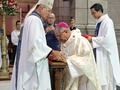 #Jul19 Como símbolo de comunión y obediencia al Romano Pontífice y la Iglesia Católica Universal, la mañana de este miércoles 19 de julio de 2023, Monseñor Helizandro Emiro Terán Bermúdez, VII Arzobispo Metropolitano de Mérida, recibió la imposicion del Palio Arzobispal de manos de Monseñor Jesús González de Zárate, Arzobispo de Cumaná y Presidente de la Conferencia Episcopal Venezolana, quien impuso sobre sus hombros el ornamento litúrgico, por instrucciones del Papa Francisco.  #Mérida #Palio #Arzobispo