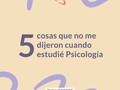 5 cosas que no me dijeron cuando estudié Psicología:  1. Que la psicología online era una forma adecuada, correcta y efectiva de atender pacientes   2. Que podía sonreír a los pacientes y ser yo misma  3. Que debes aprender a manejar tus finanzas   4. Que publicar contenido en redes sociales podía ayudar a otras personas  5. Que la bata no era obligatoria   Y tantas otras más que seguro tampoco te dijeron y te ha tocado aprender en el camino. De eso y más, hablaremos en #OnlineTherapy, el taller para psicólogos con o sin experiencia que quieren mejorar su práctica profesional en línea.  #OnlineTherapy es una experiencia dinámica e interactiva de 2 horas divididas en 3 etapas, para que aprendas sobre terapia psicológica online:⁣  ⁣1. Conocerás los métodos que puedes aplicar para responderle a un paciente, llegar a más personas y diferenciarte.⁣  2. Disfrutarás de lecciones básicas de herramientas y estrategias más efectivas para la atención psicológica online.  3. Aprenderás qué hacer después de atender a un paciente para facilitar tu práctica.⁣  ¡Cómo me hubiese gustado saber qué hacer cuando empecé! E incluso poder aprenderlo en el camino, antes de llevar porrazos 🤣  Como le digo a mi equipo, somos personas trabajando para personas. Errores en el camino se van a cometer, pero ¿y si pudiésemos evitarnos unos cuántos? ¿Aprender de los errores de otros?  Todo eso lo quiero compartir contigo, porque a mí no me avergüenza decir que me he equivocado para poder enseñarte a ti a hacerlo mejor, y aparte poder ser ese espacio donde podamos hablar en libertad, que tanta falta nos hace. De eso también hablaremos, por supuesto, de lo que tú como psicóloga:o necesitas y debes hacer en tu tiempo libre, en tus horas administrativas. En fin, es como volver a la universidad pero más divertido.  Recuerda que este taller estará avalado por el Colegio de Psicólogos del Estado Miranda y te llevarás un certificado, un workbook y un bonus extra.   ¡Te espero!  Detalles:  Fecha: Sábado, 4 de diciembre   Hora: 3:00pm EST Time⁣  Duración: 2 horas⁣  Monto de inversión: 50US$⁣  📲 Inscríbete en el link de mi bio @eva_herbert y si tienes alguna pregunta, escríbeme por DM.