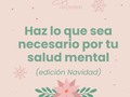 Más que una feliz Navidad espero que puedas tener una en la que te puedas validar la emoción que sientas.  Mereces todo eso por si no te habías dado cuenta y a veces en estas fechas se puede olvidar.  Crees que Navidad tiene que ser feliz y llenarte de alegrías y momentos de disfrute. Nada más alejado de la realidad.  Algo muy diferente es como “tiene que ser” una época y otra como “te gustaría que fuera”. Es válido que quieras pasarla bien y conectar con emociones agradables, pero no es obligatorio que sea así.  Las emociones no se controlan, pueden surgir espontáneamente como consecuencia de un recuerdo, un pensamiento o una situación en particular.  Y en Navidad no estás exenta de tener recuerdos, pensamientos o situaciones que te incomoden, por lo cual esta época puede estar cargada de emociones displacenteras.  Es importante normalizar el malestar en todas las épocas, pero sobre todo en esta.  En diciembre, así como el resto del año pueden convivir emociones placenteras junto a emociones displacenteras.  Ante la incomodidad te recomiendo mirar hacia adentro y preguntarte qué estás sintiendo, de dónde crees que venga eso y permitirte sentirlo.   Además busca en tu cajita de herramientas emocionales ¿qué tienes para gestionar tu malestar? Si no encuentras nada, puedes buscar ayuda profesional, porque es un espacio donde puedes entender qué te incomoda sin ser juzgada al tiempo que recibirás nuevas herramientas.  Si algo tiene que pasar en esta fecha es que tú te priorices y eso implica cuidar tu salud mental, que es la encargada de todo lo que pasa en tu cuerpo y en tu vida 🤗  ¡Mereces vivir sin malestar! Y puede que en la vida haya malestar, pero trata de que solo quede el que te toca, el que trae la vida y no el que tú puedes evitar.  Mientras tanto, y si es necesario para evitar malestar, puedes:  - Dejar de asistir a los eventos a los que no quieras ir  - Escribir solo a las personas que quieras  - Silenciar o dejar de seguir cuentas que te generen ansiedad en esta época  - Validar cualquier emoción displacentera (tristeza, ansiedad, malestar, miedo, rabia).  ¡Solo sé cónsona con tu deseo y tranquilidad!   Te deseo una “validada” Navidad ✨