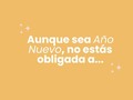 Aunque sea Año Nuevo, no estás obligada a...  😶‍🌫️ Ver a nadie que no quieras (aplica para familiares, amigos, etc.)  🫠 Responder preguntas incómodas  🤗 Comer lo que todos comen  🖐🏽 Seguir tradiciones de las que no te sientes parte  🫣 Dar afecto a quien no quieres.  Hoy y siempre, ¡cuídate!  #SaludMental #Psicología #AñoNuevo #Emociones #CrecimientoPersonal #AyudaProfesional #AmorPropio.