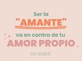 Lo que no nos dicen de “ser amantes”:  - No podrás gritar a viva voz quien te dio esos regalos. - Tendrás falsas promesas sobre su vínculo. Puede que te diga que tiene problemas con su pareja, que se están separando y no necesariamente será 100% honesto al respecto. - Sentirás la adrenalina de estar haciendo algo prohibido. Se sentirá como muy placentero e incluso “adictivo”. - Te costará dejarlo por ese exceso de bienestar percibido. - No podrás verle siempre. Solo en sus momentos libres, mediodías, horas de reuniones, cuando viaja la familia, y quizás él te muestre lo valioso que es dedicarte el poco tiempo que le queda a su día. - Sentirás que no eres libre de hacer lo que quieras porque tienes un “compromiso” con esa persona. - Con ese poquito de "amor" que te dará, tú te enamorarás. Porque es poco pero intenso, escaso pero furtivo, limitado pero excitante.  - Difícilmente habrá conflictos porque no hay tiempo de discutir, pues son cortos los espacios juntos y “hay que aprovecharlos”. - Te mantendrá a la espera de que pronto la dejará, y mientras tanto tú verás correr el tiempo, con la ilusión de que pronto se acabará. - Verás cómo publica fotos de su familia, con su pareja y el tiempo feliz que comparten.  No está escrito en ningún lado, pero si puedo advertirte para que tengas un vistazo del panorama y decidas con mayor conciencia lo haré con todo el gusto del mundo.  Nos previenen de vivir infidelidades pero no de recibir ofertas de hombres comprometidos y de esos hay a borbotones. Por eso, pregunta siempre cuál es su estado civil y dedica el tiempo necesario a conocerle y comprobar que sea cierto.  El punto de este post es recordarte que el amor se demuestra con acciones y NO con palabras, que es muchas veces lo que sostiene estos vínculos. La promesa de que algún día dejará a su novia o a su esposa.  Y también recordarte que mereces un amor completo para ti, y eso solo lo puede ofrecer un hombre soltero. Pero ese amor que mereces empieza por ti misma, por hacer elecciones que sepas que no te van a perjudicar.  Lo único que hay seguro en este tipo de relaciones es que sufrirás. Ten presente que si tú no te amas y te cuidas de verdad, nadie lo hará.