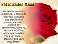 Muchas felicidades a todas las mamás ❤️‍🔥