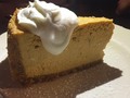 Que rico tenemos thanksgiving más que cerca 😍 para todos los que son Pumpkin lovers tienen que probar esta Cheese cake!! Les recomiendo este lugar @riveroysterbar ✅👌🏻#explorandoseafood #iloveseafood #seafood