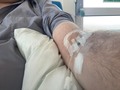 Here again for my eight weekly infusion…