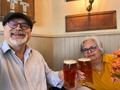 Walking around the city makes one thirsty and a pint of Landlord really hits the spot!