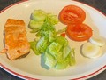 Been a non stop Day, with shopping, little jobs around the house, laundry, and cooking lunch and dinner… Trout and Salad for lunch and a nice Rib-Eye for dinner…