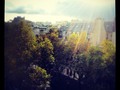 #Paris view from my appartment after rain. Looking for the rainbow, but it's nowhere to be seen, sad :(